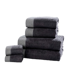 Tidal Pure Cotton Face Towels Super Soft and Absorbant Grey | Face cloth
