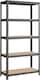 image 1 of 5-Tier Garage Storage Shelving Unit, Adjustable Heavy-Duty Steel Rack, Grey