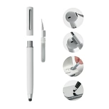 MidOcean Cleanpen Ballpoint Pen Set - White - 14.3cm x 1.2cm