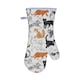 image 1 of Ulster Weavers Feline Friends Gauntlet Oven Glove Grey