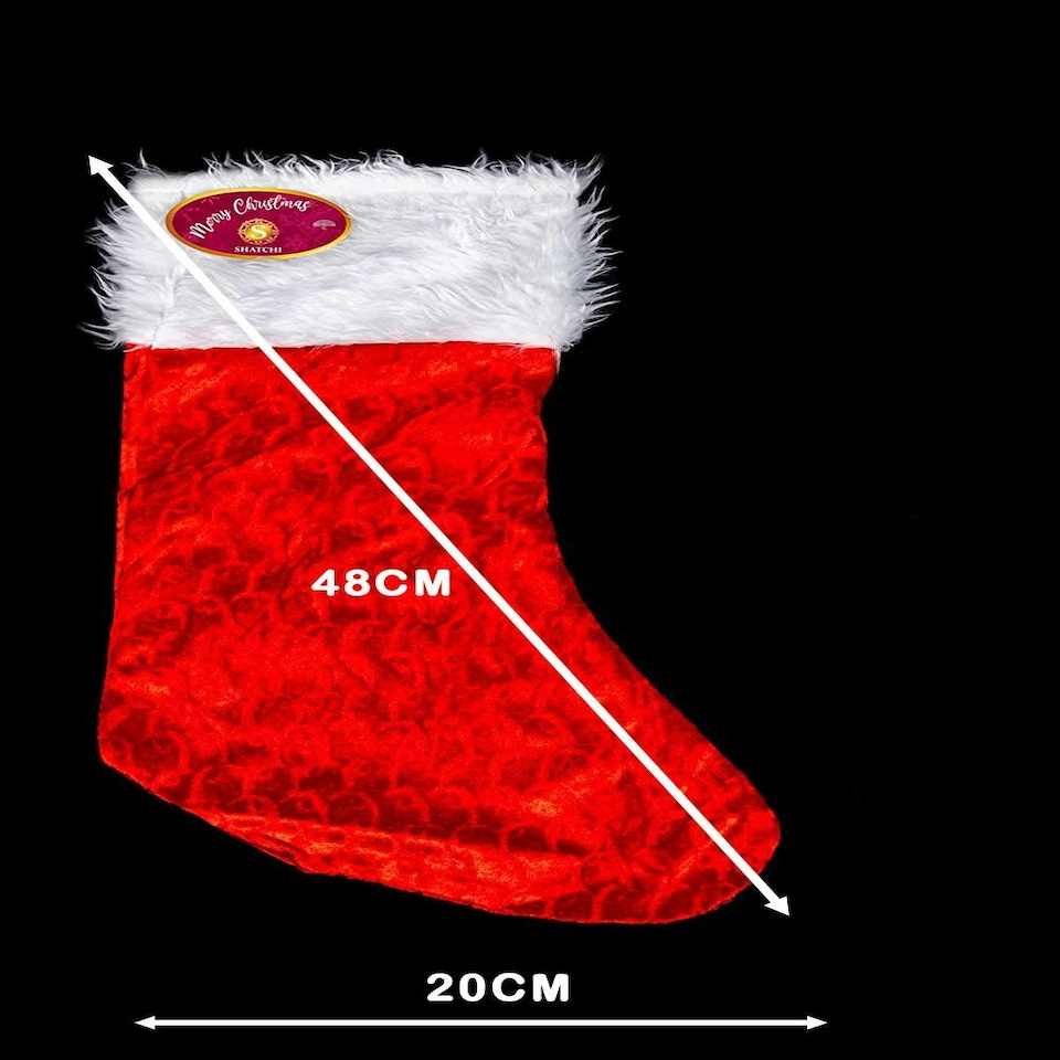 image 1 of Deluxe Red Santa Sack Stocking Bag