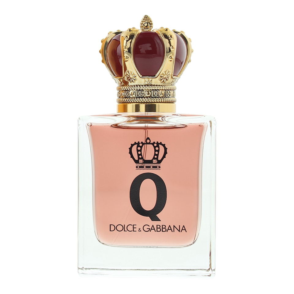 image 1 of Dolce & Gabbana Q Eau de Parfum Intense 50ml Spray for Her | Gold | Multi | 50ml