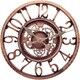 image 1 of Marco Paul 30cm Bronze Open Face Wall Clock Bronze