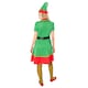 image 3 of Bristol Novelty Womens/Ladies Costume Dress - Green/Red - XS XS