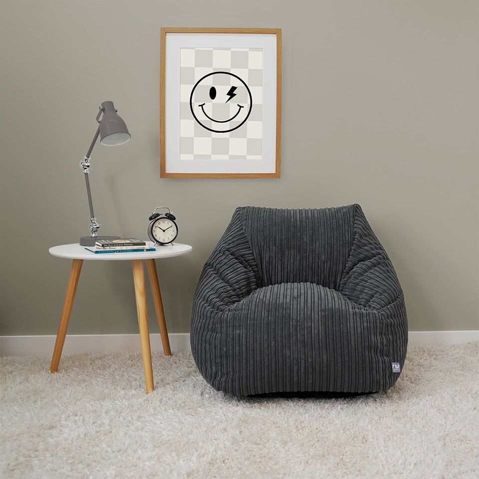 image 1 of rucomfy Indoor Jumbo Cord Snuggle Bean Bag Chair for Kids