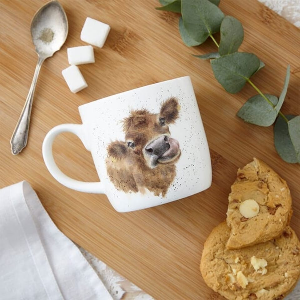 image 1 of Wrendale Designs ‘Mooo’ Cow Mug