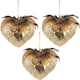 image 2 of 3pcs Gold Hearts (10cm)