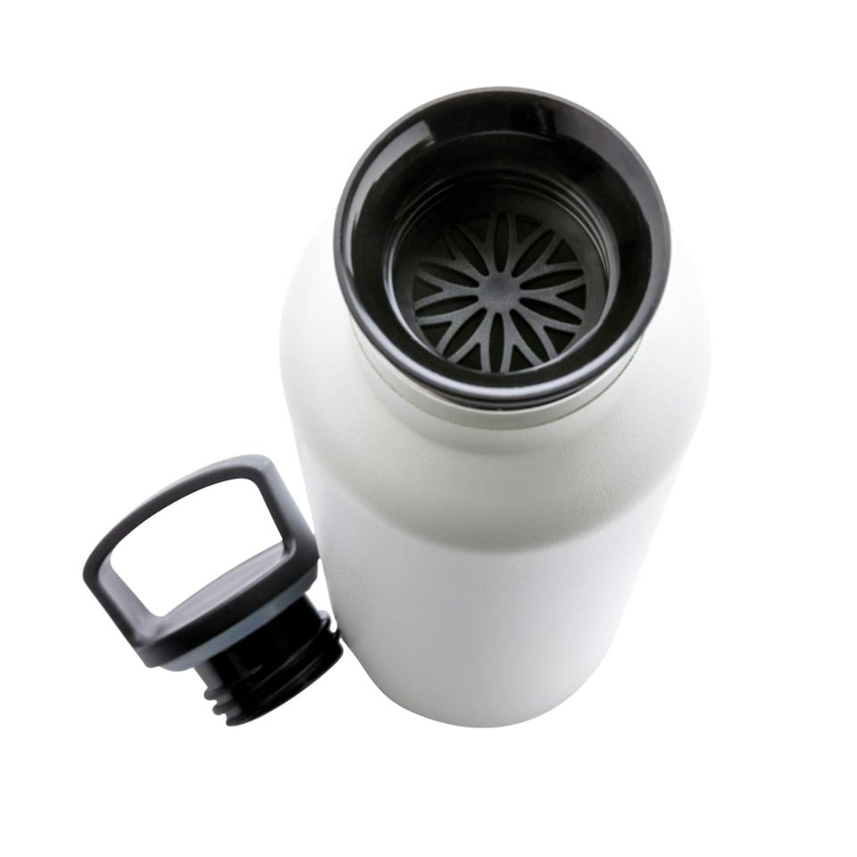 image 1 of XD Collection Vacuum Insulated Bottle - Off White - One Size | Cream | One Size