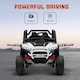 image 5 of AIYAPLAY 2 Seater 24V 7AH Ride on Truck w/ Spring Suspension, White