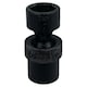 image 2 of 19mm 1/2in Drive Universal Swivel Wobble Metric Impact Shallow Socket 6 Point