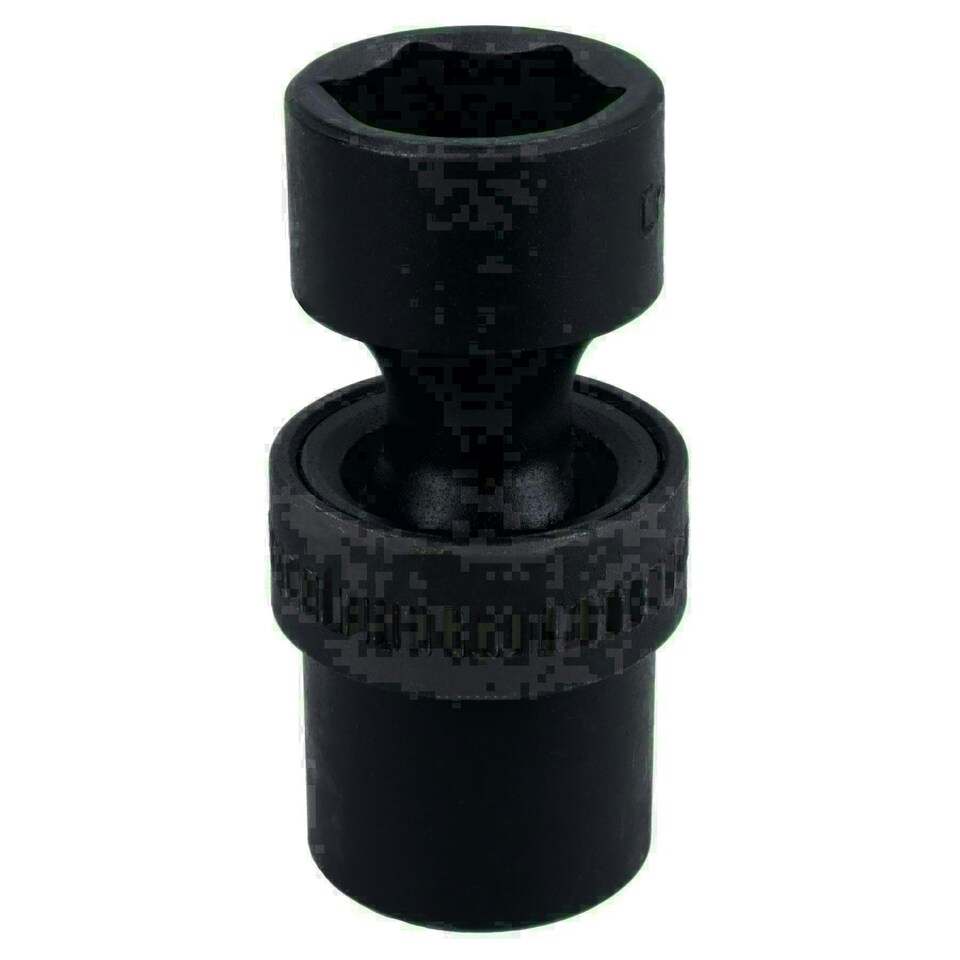 image 1 of 19mm 1/2in Drive Universal Swivel Wobble Metric Impact Shallow Socket 6 Point
