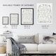 image 3 of Maskers Masks Black And White Drawing Gestel Wall Art Poster Print