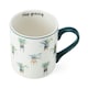 image 10 of Mikasa Plant Straight-Sided Porcelain Mug, 280ml | White