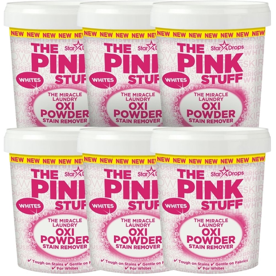 image 1 of Stardrops The Pink Stuff Stain Remover Powder For Whites (Multipacks)