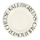 image 1 of Dinner Plate: 1 x 27cm Emma Bridgewater Dinner Plate Plate Black Toast Caulifower Cheese, Ceramic | White