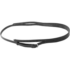 Blenheim Leather Horse Bridle Headpiece - Black - Pony