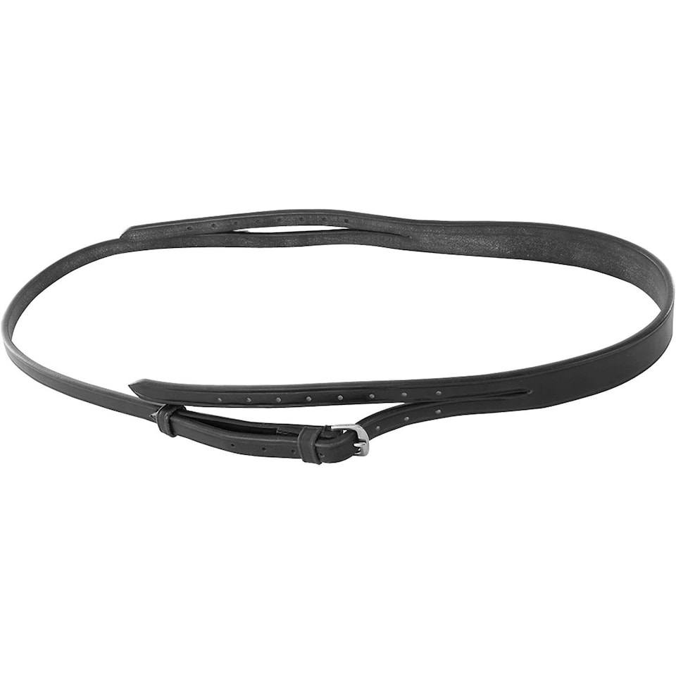 Blenheim Leather Horse Bridle Headpiece - Black - Pony