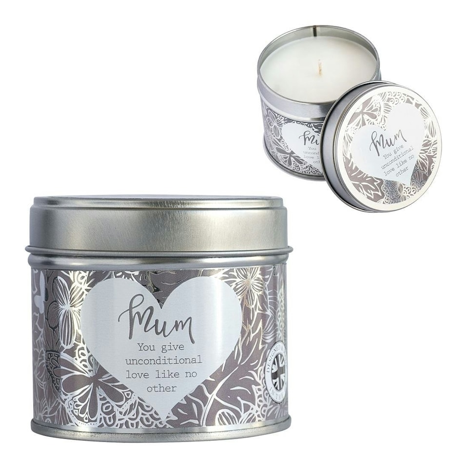 Said with Sentiment Candle In Tin - Mum | Multi