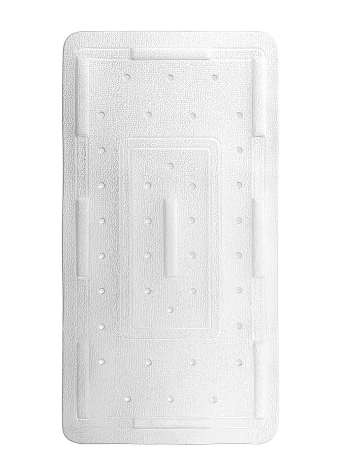 image 1 of Showerdrape Comfy White 360 x 700mm Anti-slip Bath Mat | Multi | 1