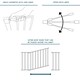 image 9 of Bettacare Wooden Multi Panel Flexible Pet Barrier, Natural Wood, up to 136cm Wide, Dog Barrier for Pets Dogs and Puppy | Cream | Natural