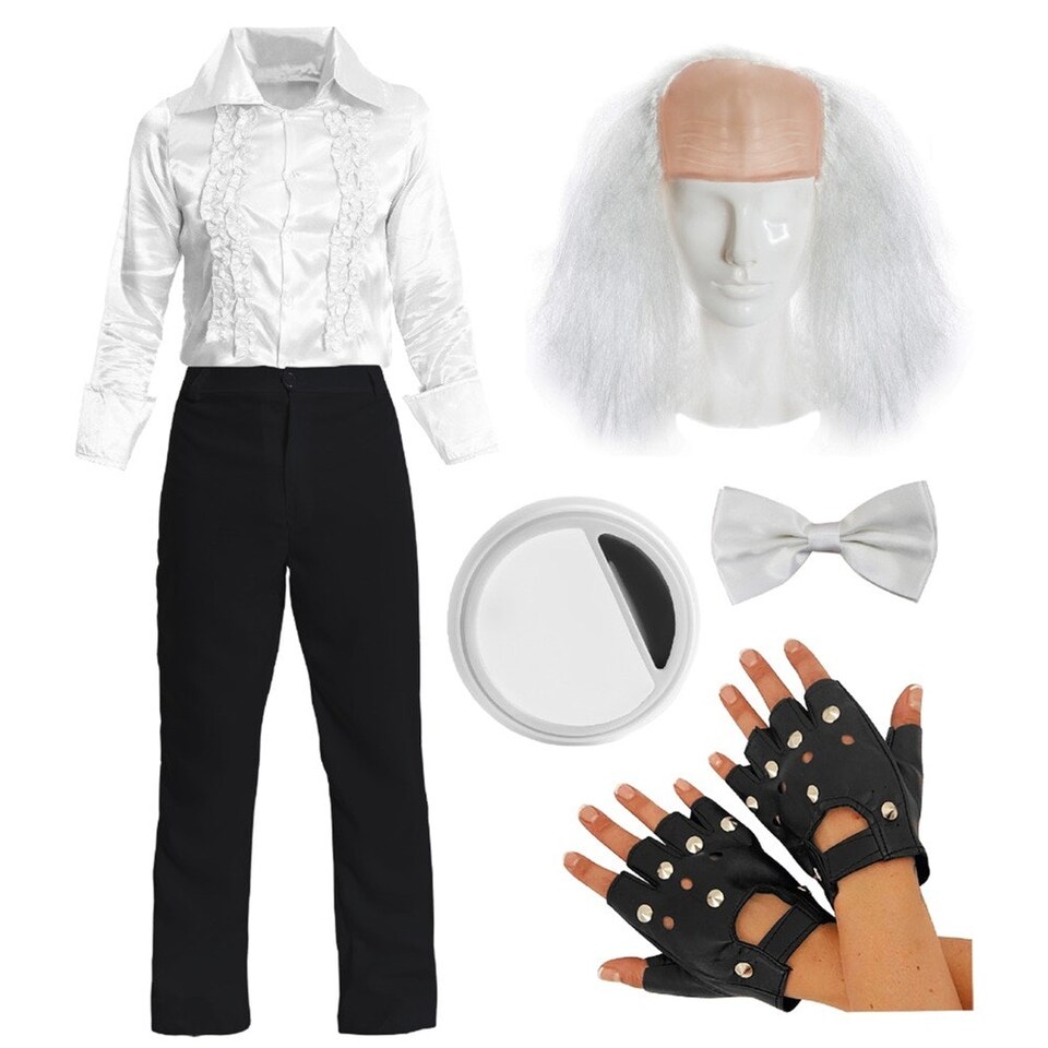 image 1 of Creepy Butler Costume Black | 2XL