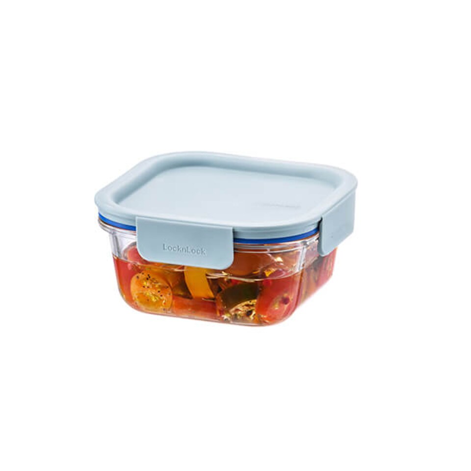 image 1 of LocknLock Classic Plus 500ml Glass Square Container
