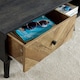 image 9 of Coffee Table 1 Drawer Open Storage Home Living Room Furniture Unit | Black