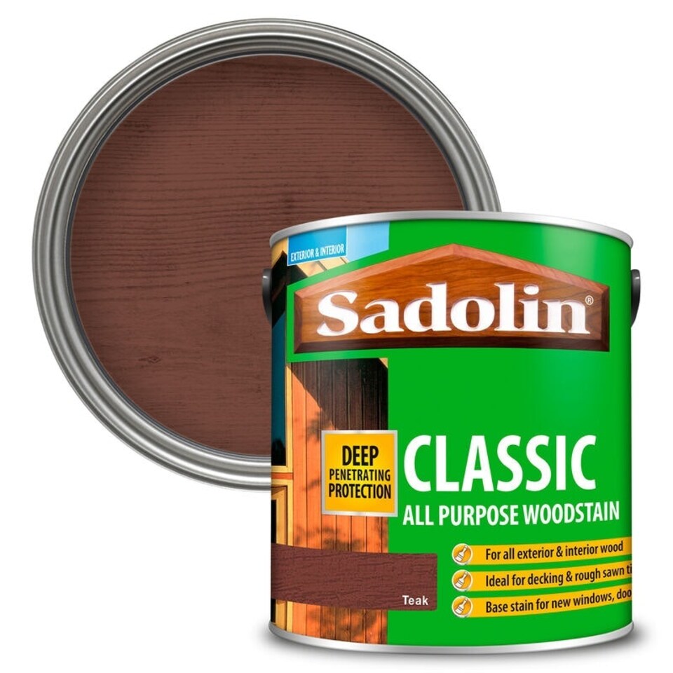 image 1 of Sadolin Classic Wood Protection 2.5L Teak