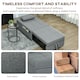 image 7 of HOMCOM 4-in-1 Sofa Bed, Convertible Sleeper Chair Bed with Adjustable Backrest, Fabric Pull Out Chaise Lounge with Pockets for Living Room, Bedroom, Home Office, Small Space, Light Grey | Grey | Light Grey