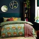 image 1 of furn. Untamed Cheetah Botanical King Duvet Cover Set