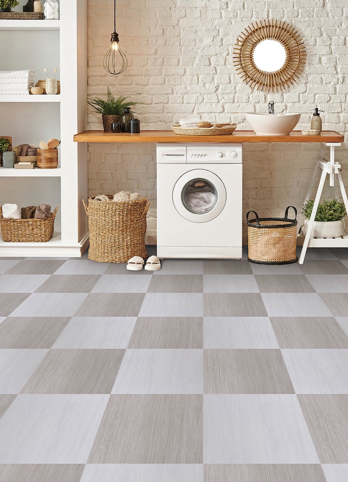 image 1 of Floorpops Kingsley Natural Peel & Stick Floor Tiles, FP5060