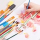 image 3 of Pack of 22 Assorted Professional Nylon and Horsehair Artist Oil Painting Brush Set