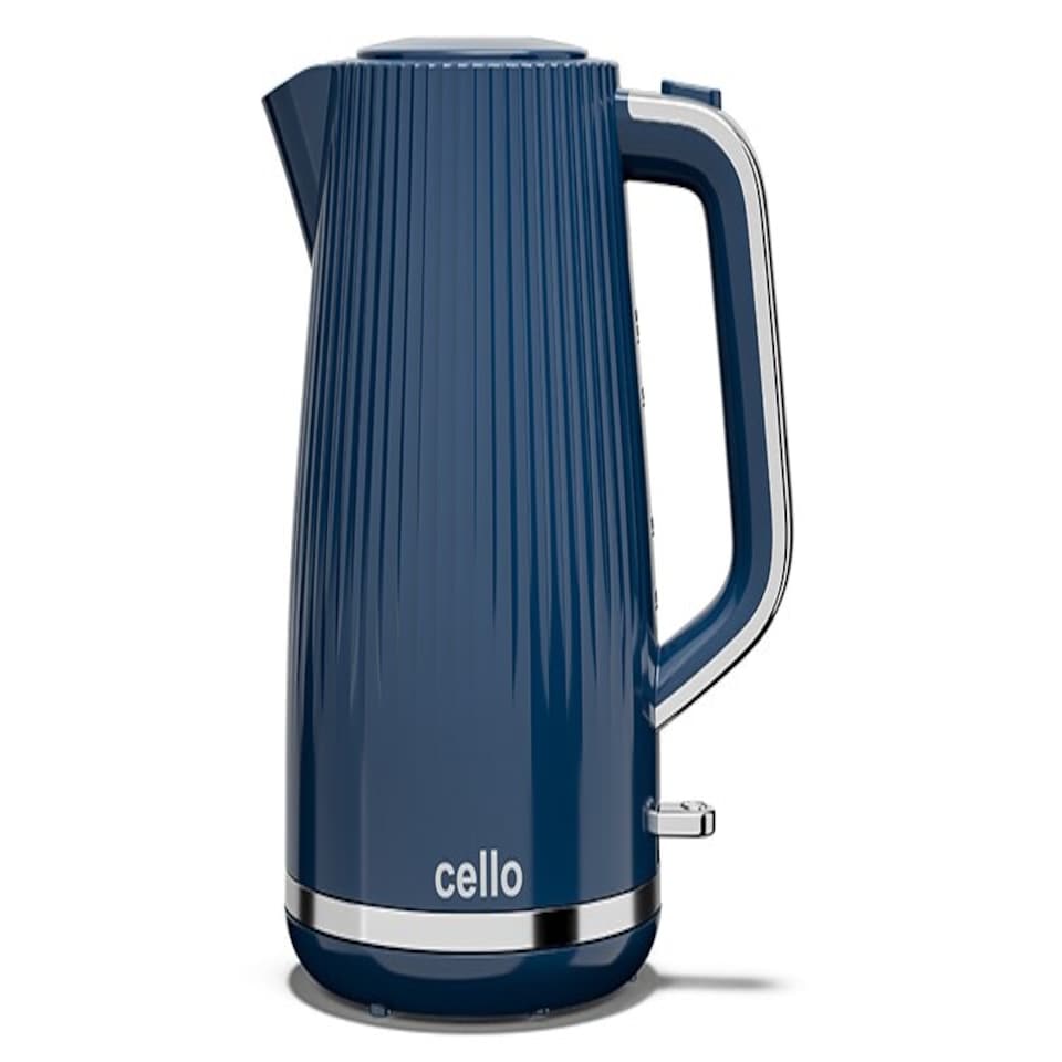 image 1 of Cello Breakfast Bundle - Textured Kettle + 2 Slice Toaster