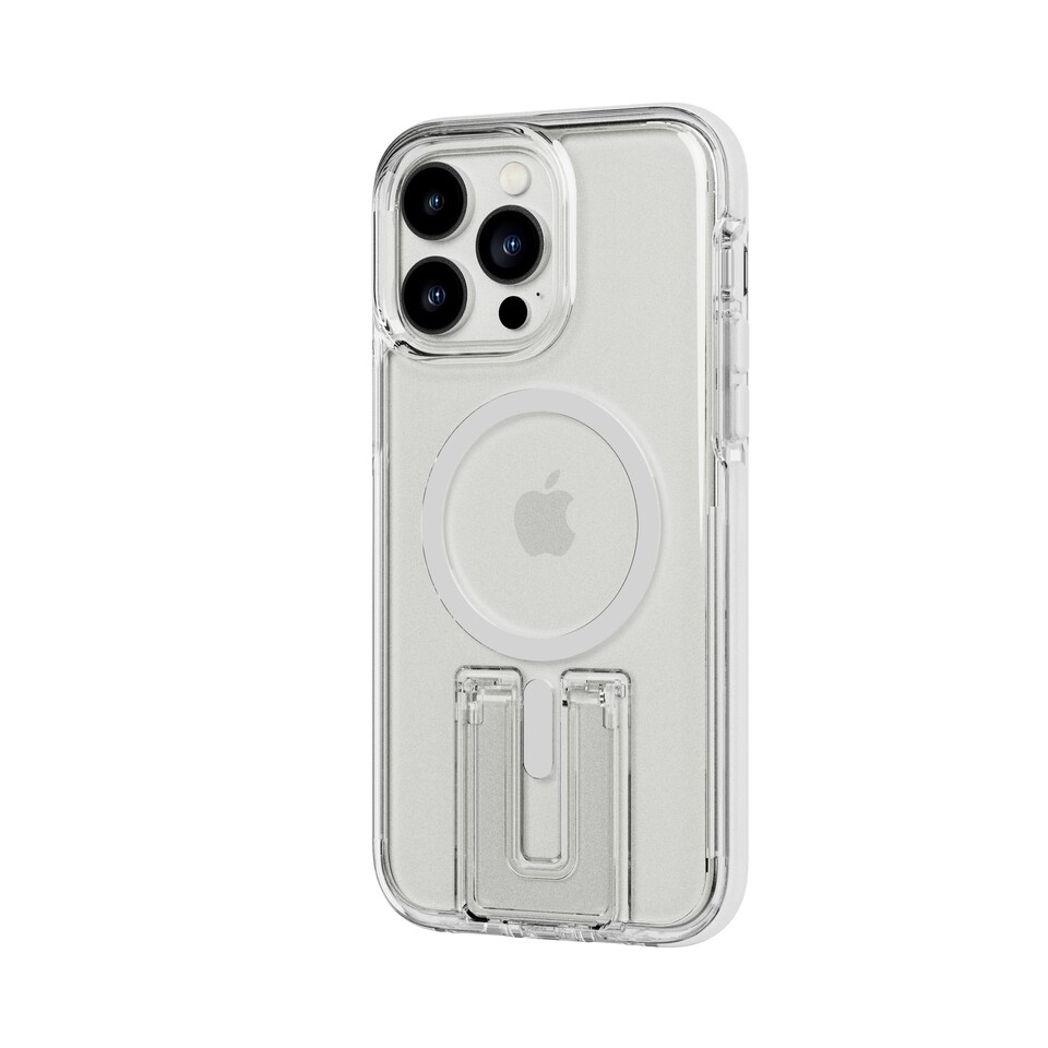 image 1 of Tech21 EvoCrystal Kick w/MagSafe for iPhone 14 Pro Max White White
