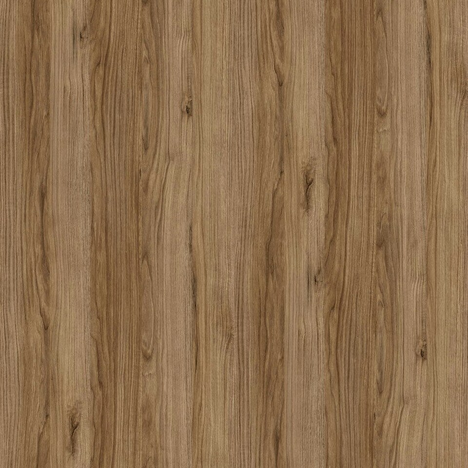 image 1 of Brolo Tall Glazed Display Cabinet (LH) With the Walnut and Dark Panel Finish