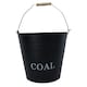image 5 of Coal Bucket Fireplace Scuttle Fireside Carrier Storage 12 Litres Capacity Fire Log