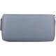 image 2 of Genuine Soft Leather Clutch Purse with Wrist Strap Grey | Grey/Cloud