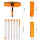 image 1 of Living and Home 2 in 1 Window Squeegee Cleaner Kit with 10 Extension Poles | Orange