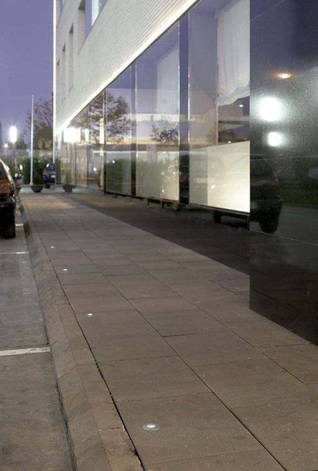 image 1 of Ringo LED 3 Light Recessed Outdoor Ground Light Stainless Steel IP67