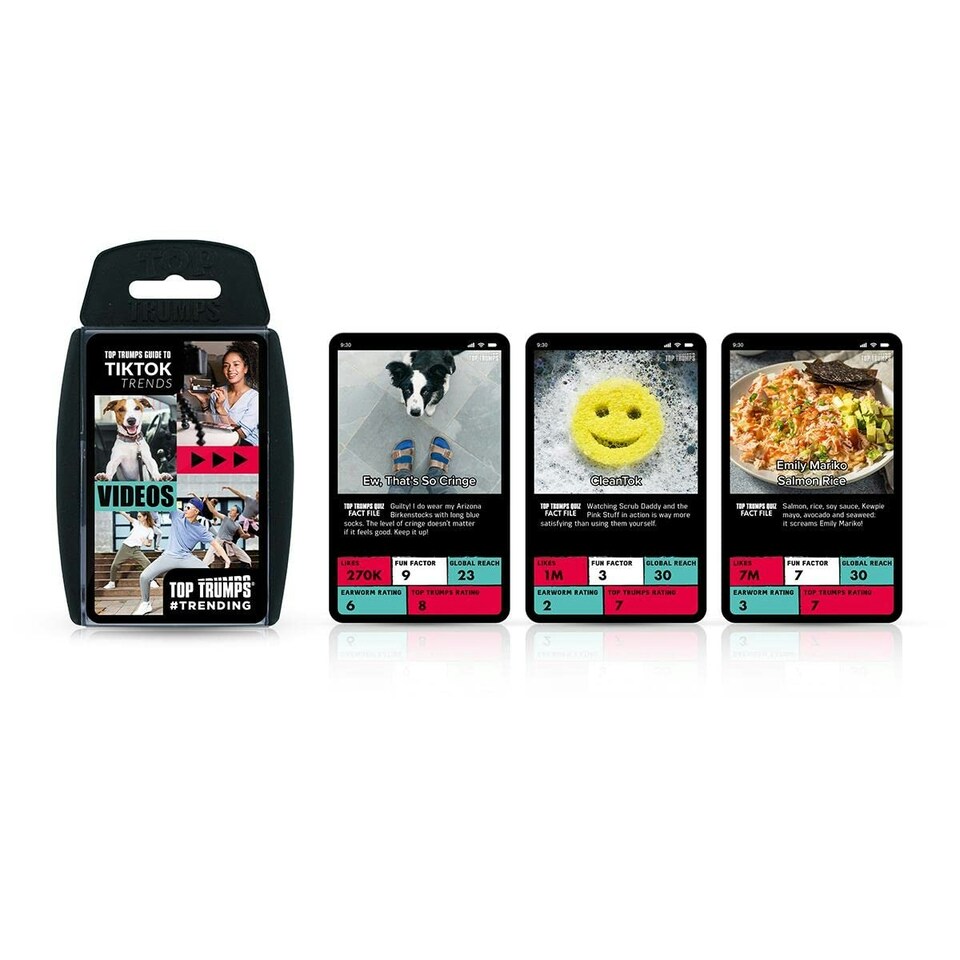 image 1 of Gen Z: Trends of Tiktok - TOP TRUMPS SPECIALS - WM03753-EN1-6