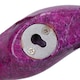 image 2 of Purple Speckled Gecko Lizard Resin Wall Shed Sculpture Decor Statue Medium
