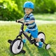 image 2 of HOMCOM 11 Inch Kids Balance Bike Training Pedal Bicycle With Removable Stabilizers EVA Tyres Adjustable Seat Height 2 to 5 Years Gift for Boys Girls Black