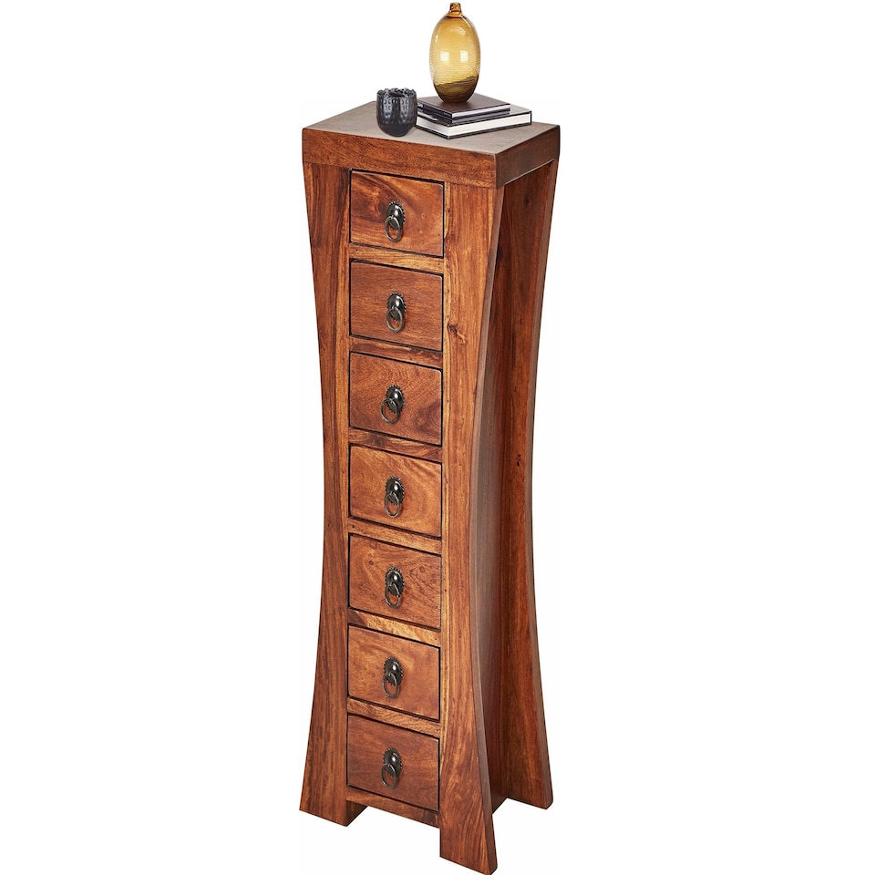 image 1 of Mahar Chest with 7 drawers in Brown Brown | Brown