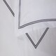 image 2 of Carlton Embroidered Duvet Set King Bed Graphite