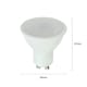 image 1 of ValueLights 6 Pack GU10 White Plastic Spotlight LED 5W Cool White 6500K 450lm Light Bulb