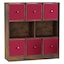 Rustic Brown & Fuchsia