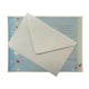 image 4 of Age 80 Floral Design Soft Blue Birthday Card