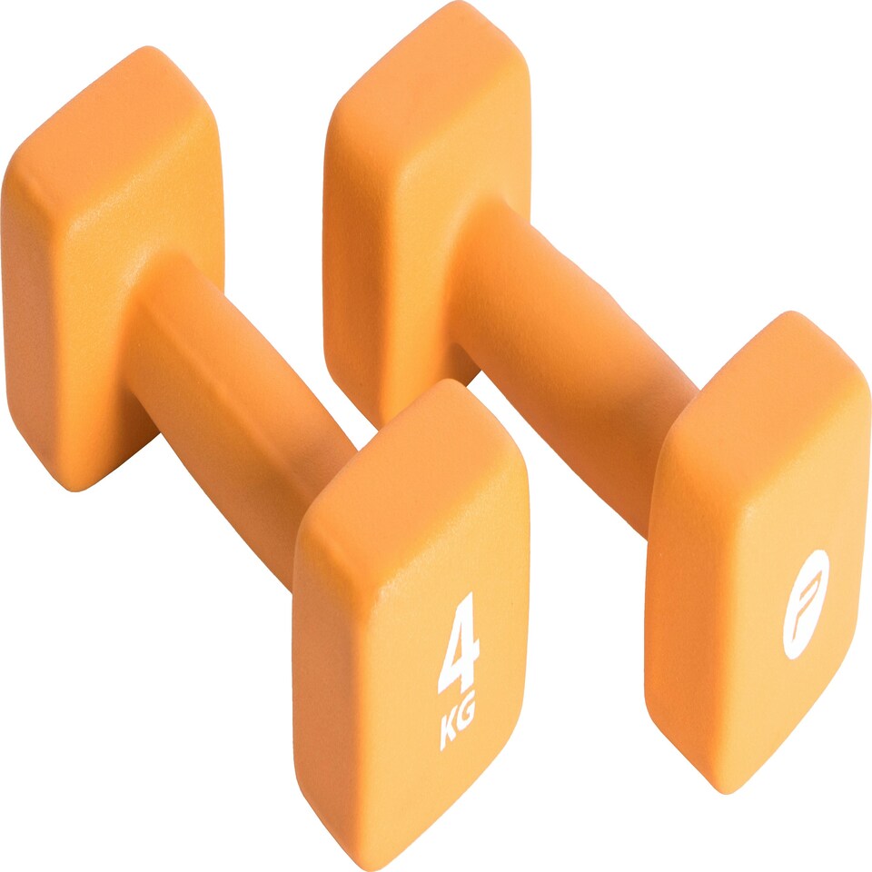 image 1 of Neoprene Coated Dumbbell Set (2 x 4kg)