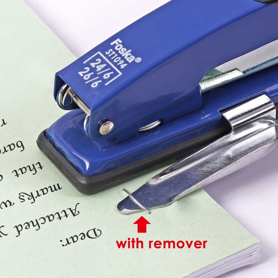 image 1 of Stapler with Staple Remover and Paper Collector