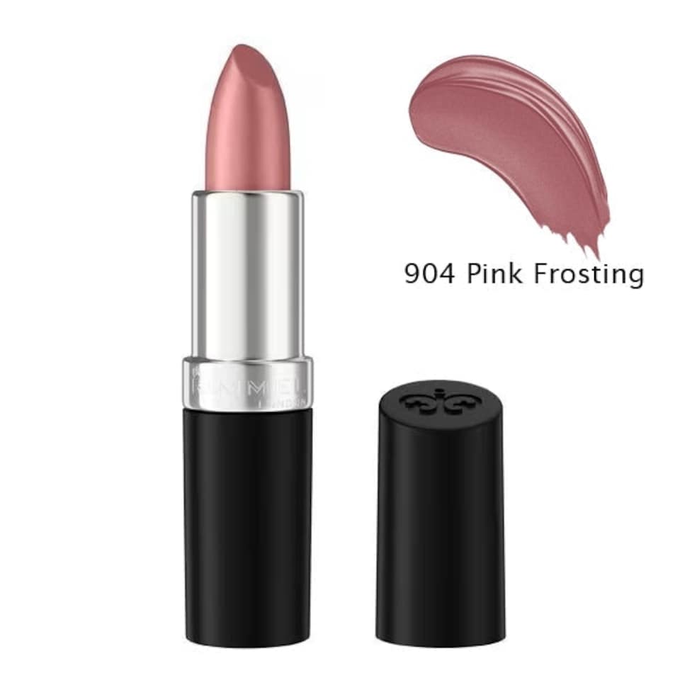 image 1 of Rimmel London Lasting Finish Lipstick 904 Pink Frosting N/A